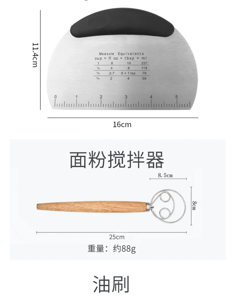 Silicone Fermentation Basket Household Oven Baking Dough Fermentation Bowl Folding High Temperature Resistant Large Capacity Bread Fermentation Basket