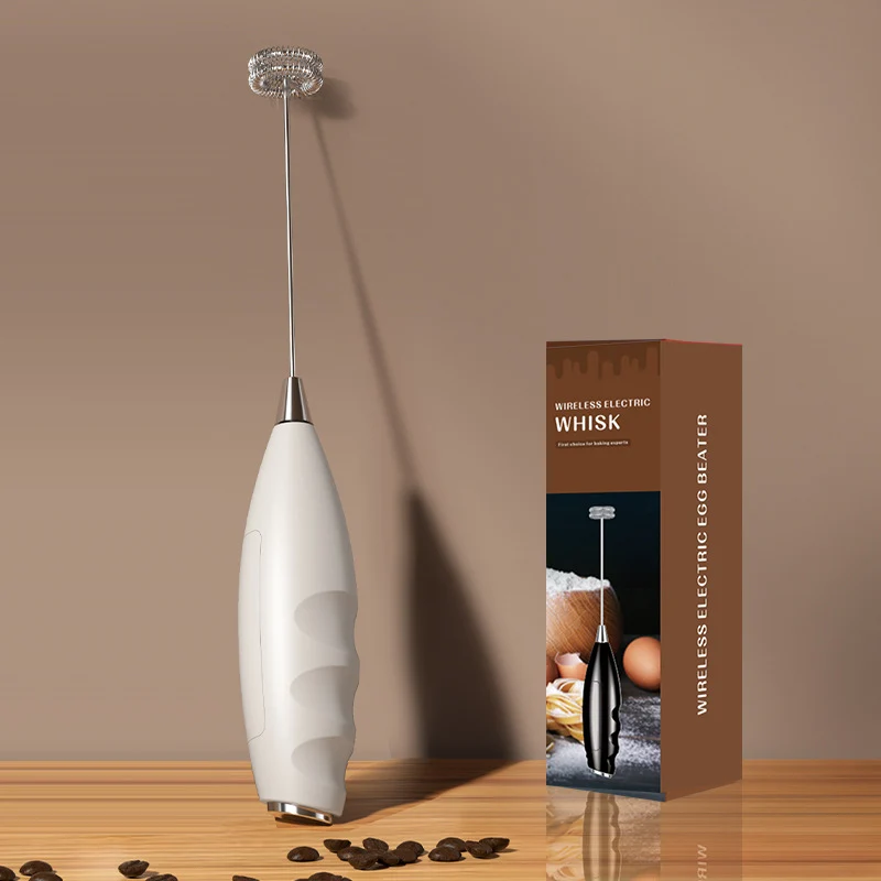 Carefully Selected Cross-Border Dual-Stick Milk Frother, Coffee Cream Mixer, Household Wireless Egg Beater, Baking Milk Frother