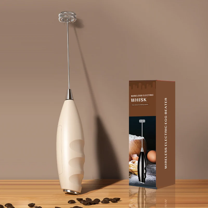 Carefully Selected Cross-Border Dual-Stick Milk Frother, Coffee Cream Mixer, Household Wireless Egg Beater, Baking Milk Frother