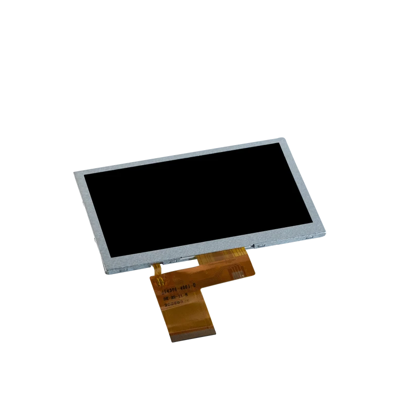 IPS Display 4.3 Inch with 800x480 Resolution RGB Communication IPS 1000 High Brightness LCD Screen