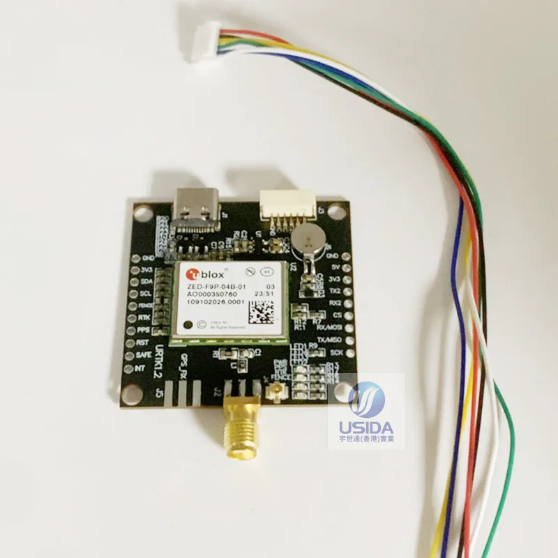 ZED-F9P-04B-01 Excellent Board Works Serial I2C and SPI ESP32 Controlling I2C and SPI UM980