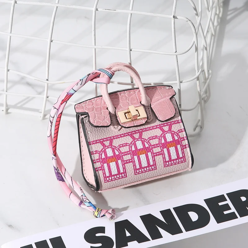 2026 New Mini House Small Bag, Handheld, Portable, Hand Rope, Bluetooth Earphone Bag, Zero Wallet, Multi Functional Small Bag