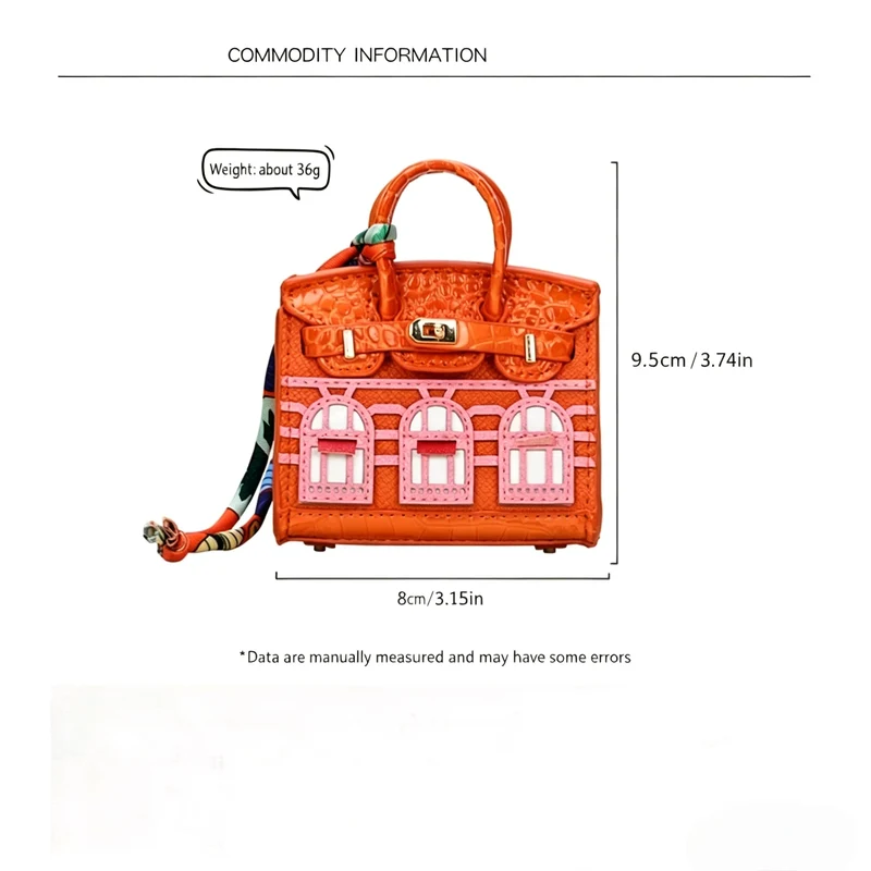Mini Hanging Small Home Light Luxury New Fashion Decoration Envelope Headphone Leather Purse Leather Pendant Mini Keychain