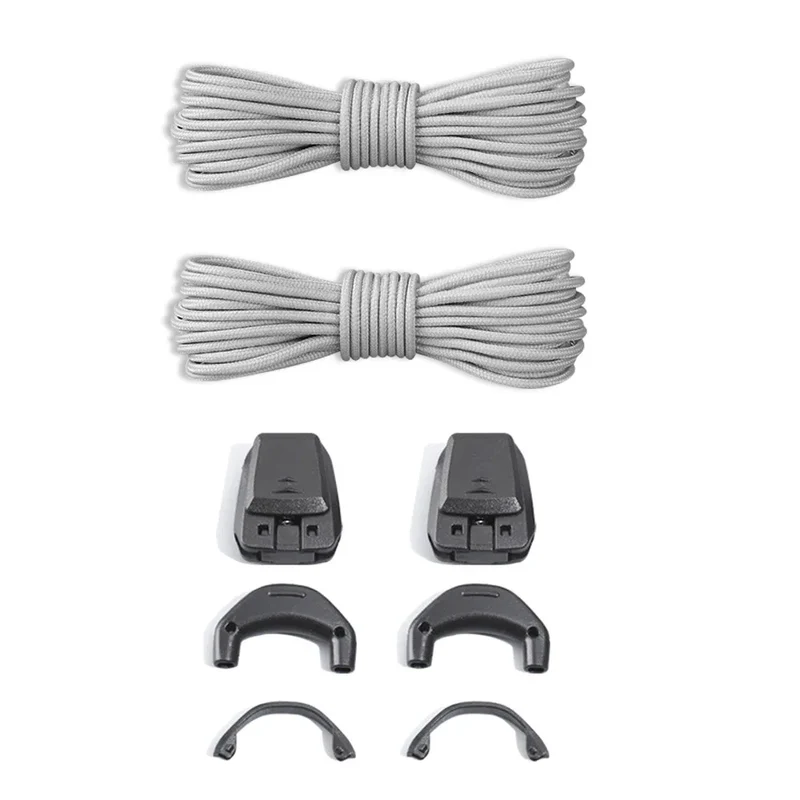 1Pair Without Ties Quick Lace Kit Round Tennis Creative No Tie Shoelaces Running Sneakers Shoelaces for Salomon Shoe Accessories