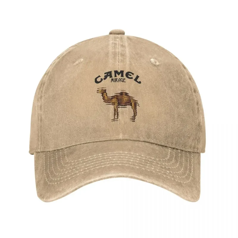 Camel Accessories Men Women Trucker Hat Animal Distressed Washed Caps Hat Vintage Outdoor Running Golf Adjustable Fit Headwear