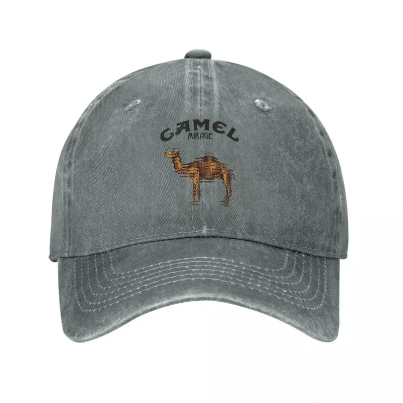 Camel Accessories Men Women Trucker Hat Animal Distressed Washed Caps Hat Vintage Outdoor Running Golf Adjustable Fit Headwear