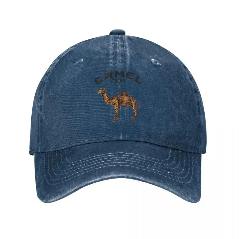 Camel Accessories Men Women Trucker Hat Animal Distressed Washed Caps Hat Vintage Outdoor Running Golf Adjustable Fit Headwear