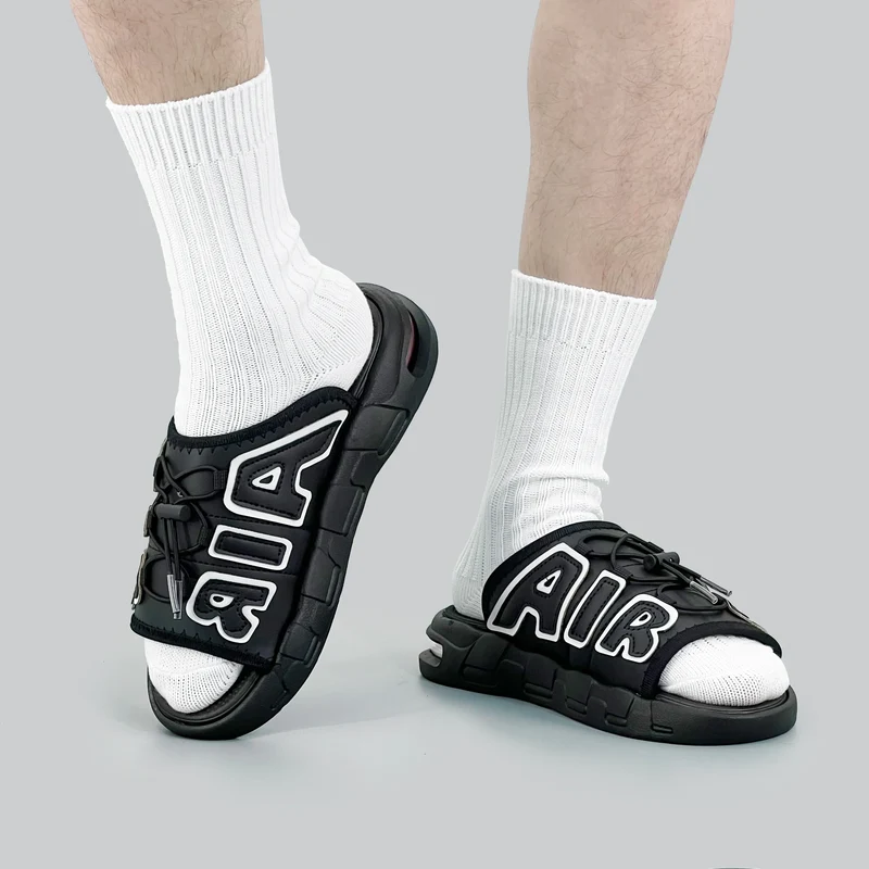 Slippers Men Air Cushion Design Slide Man Summer New PVC Soft Non-slip Men's Sports Slippers for Men Flip Flops Chanclas Hombre