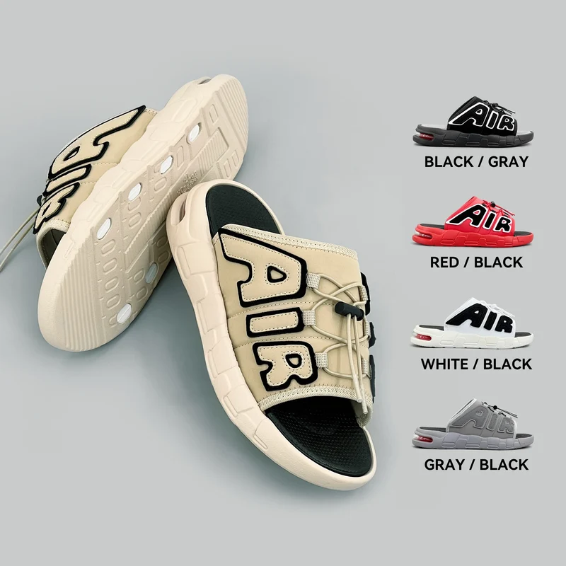 Slippers Men Air Cushion Design Slide Man Summer New PVC Soft Non-slip Men's Sports Slippers for Men Flip Flops Chanclas Hombre