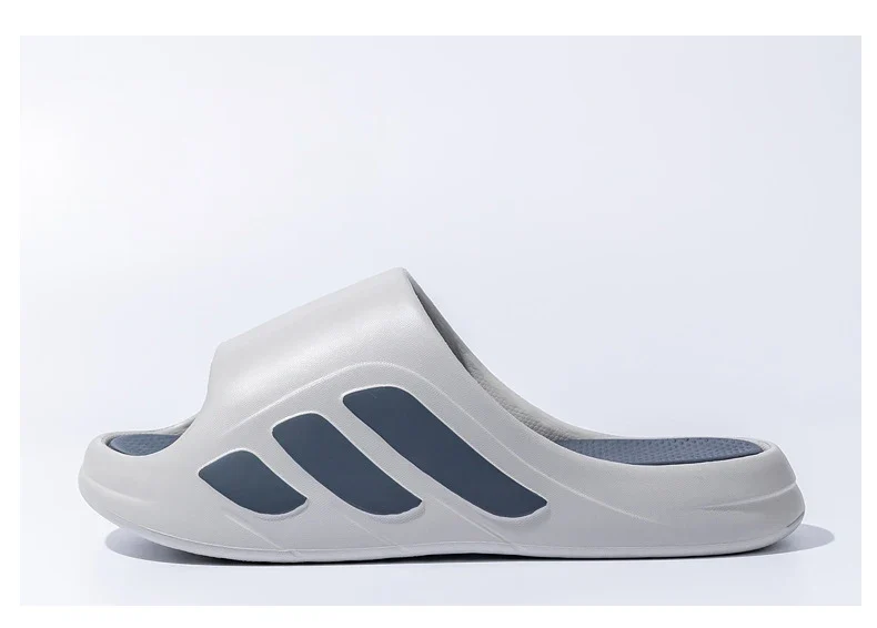 New Men Slippers Slides with a Sense High Aesthetic Value External Wear Anti Slip Thick Bottom, Beach Cool Slippers for Men