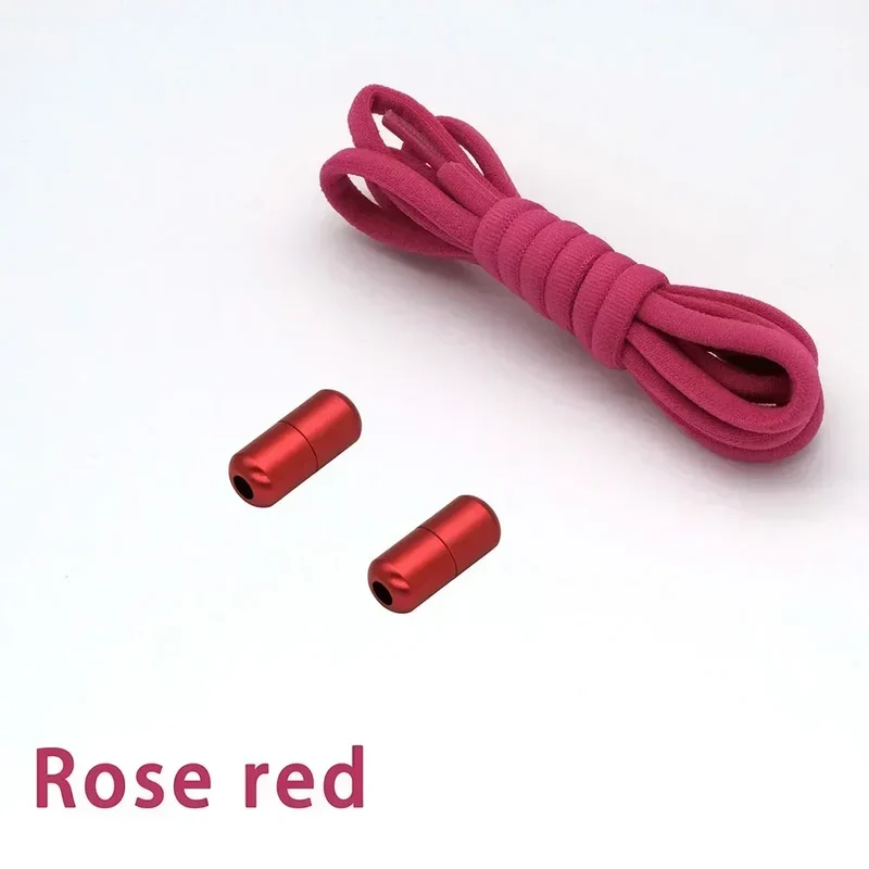 Elastic Shoe Laces Semicircle No Tie Shoelaces for Kids and Adult Shoelace for Sneakers Quick Lazy Laces Colorful Capsule Buckle