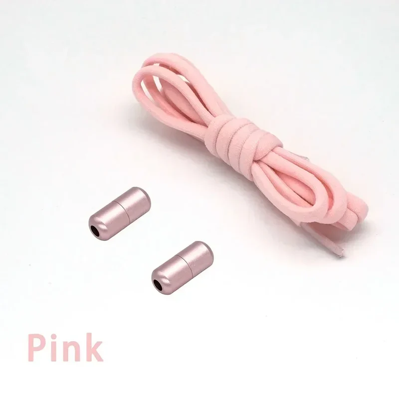 Elastic Shoe Laces Semicircle No Tie Shoelaces for Kids and Adult Shoelace for Sneakers Quick Lazy Laces Colorful Capsule Buckle