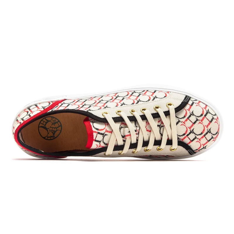 Women's Casual Shoes 2025 Autumn New Comfortable Canvas Shoes Skeleton Correction Women's Walking Shoes