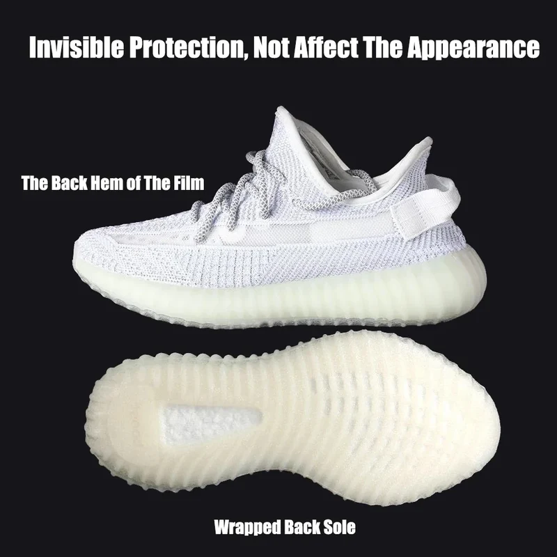 Sole Tape Sticker Transparent Anti-slip for Sneaker Outsoles Protect Shoe from Wear Tear Sport Shoes Soles Replacement