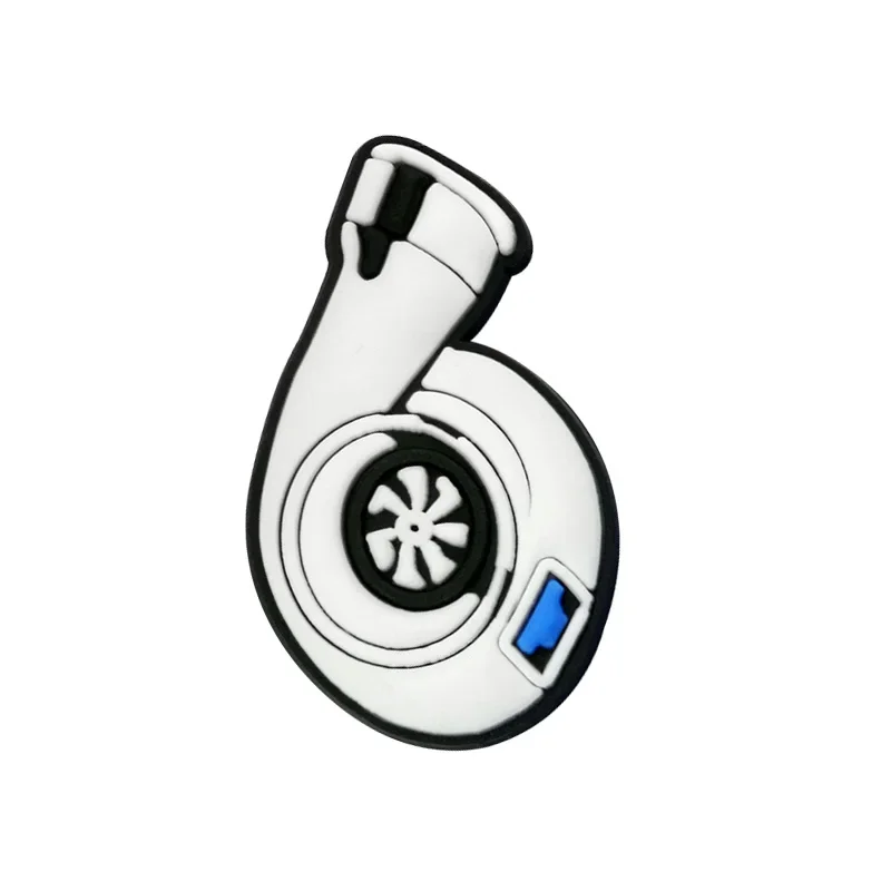 1/9pcs Cruel Jeep Sports Car Shoe Charms for Boys Kids Gift Turbine Hub Shoe Decoration Accessories Ship's Anchor Pin Clog