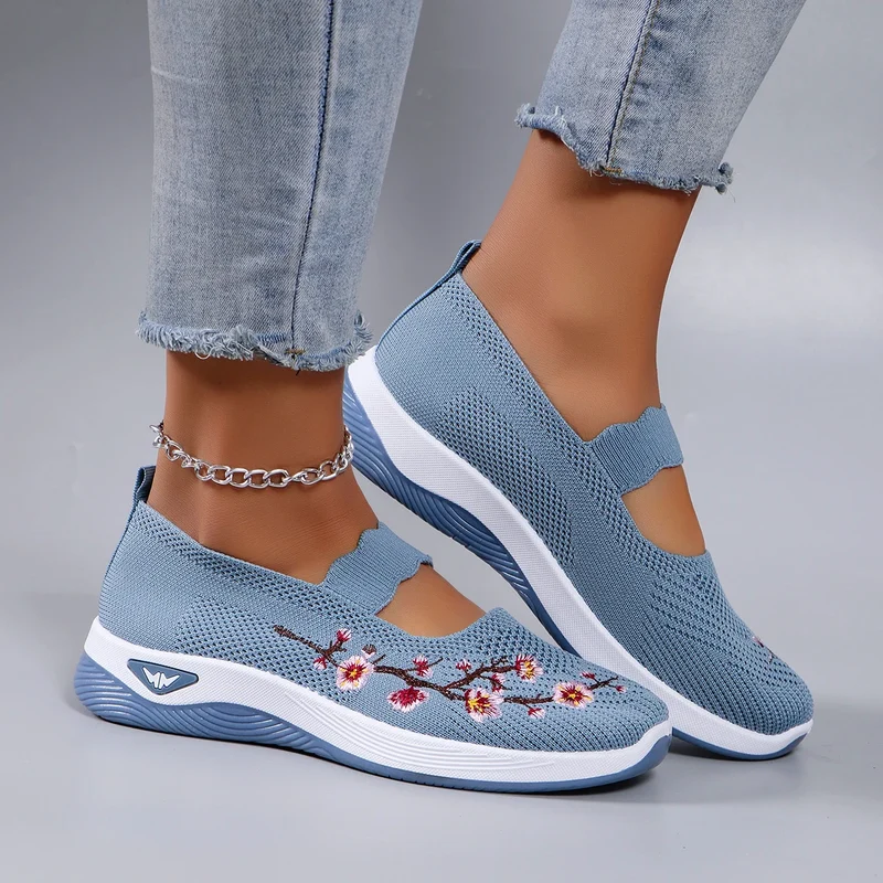 Women's summer breathable mesh flat shoes women's shoes casual sports shoes, clearance free shipping
