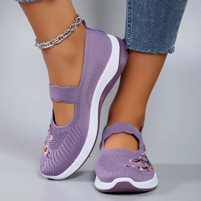 Women's summer breathable mesh flat shoes women's shoes casual sports shoes, clearance free shipping