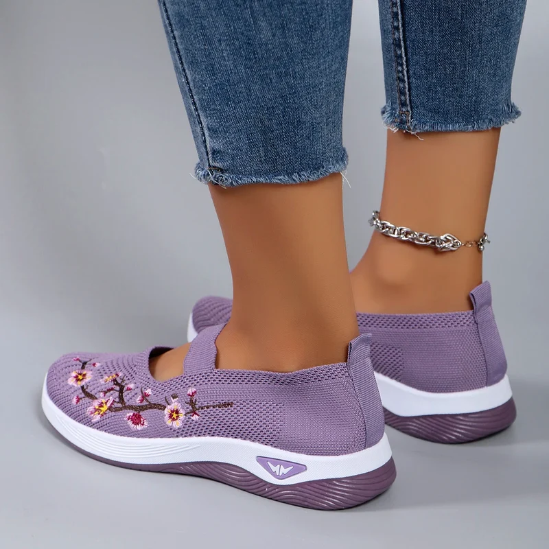 Women's summer breathable mesh flat shoes women's shoes casual sports shoes, clearance free shipping