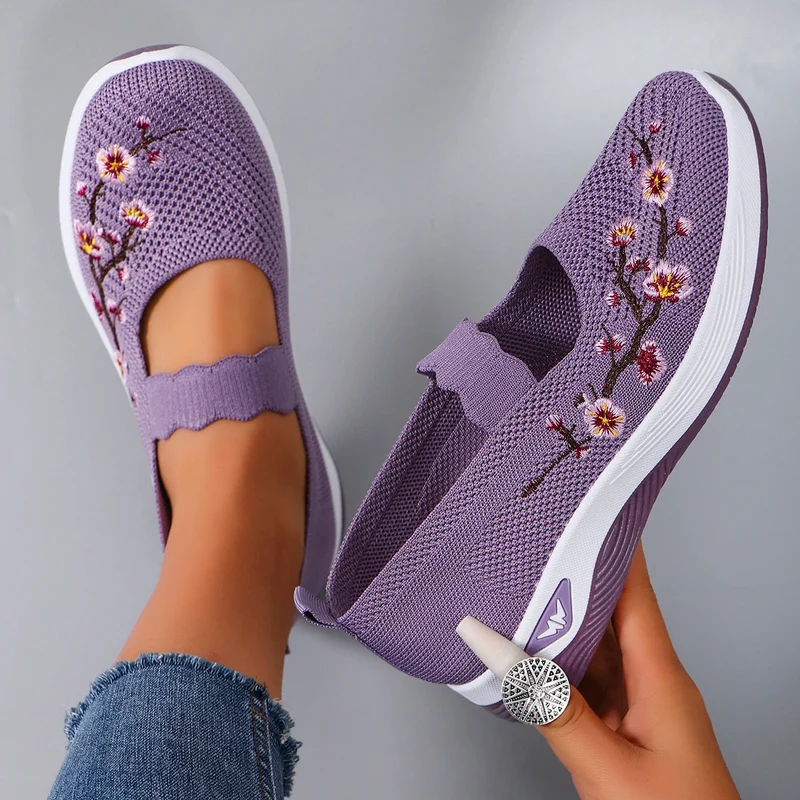 Women's summer breathable mesh flat shoes women's shoes casual sports shoes, clearance free shipping