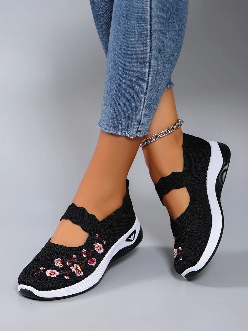 Women's summer breathable mesh flat shoes women's shoes casual sports shoes, clearance free shipping
