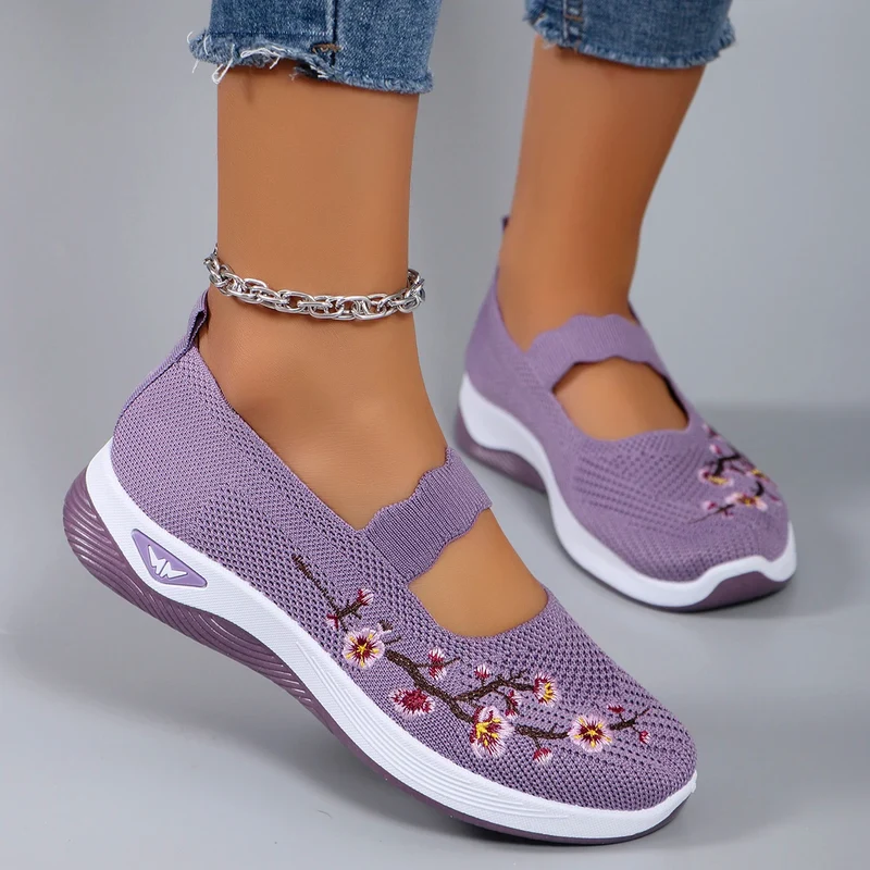 Women's summer breathable mesh flat shoes women's shoes casual sports shoes, clearance free shipping