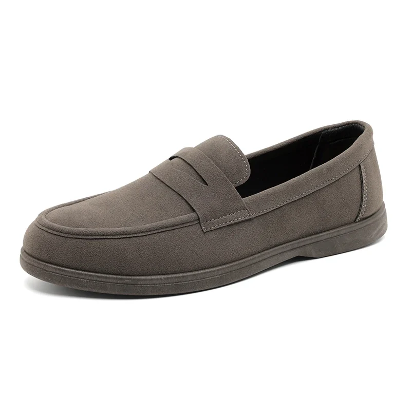 Hot Sale Men's Slip On Loafers Preppy Lightweight Breathable Comfort Outdoor Flats Non Slip Soft Sole Casual Daily Walking Shoes