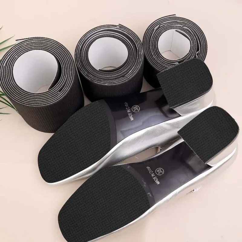 Durable Elastic Sole Anti Slip Sticker Repair Wearable Shoe Sole Protectors Self Adhesive Shoe Mute Cushion Shoe Bottom Pads