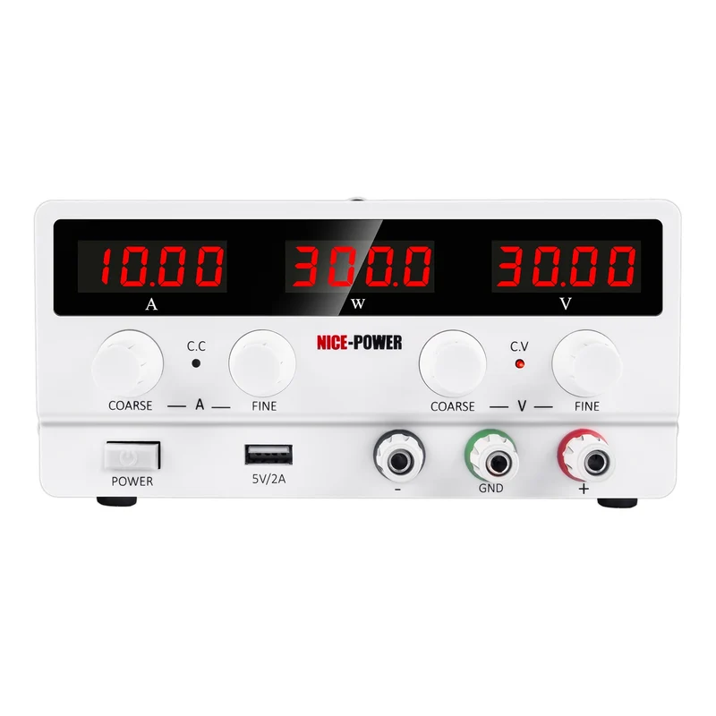 NICE-POWER SPS-H3010 Black 30V 10A New High Precision Stabilized Voltage Adjustable Lab Stabil Mobile Repair Dc Power Supply
