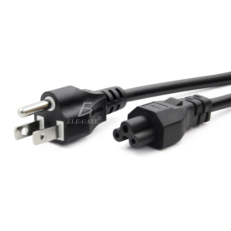 Câble d'alimentation PC portable 1,5M – Prise tripolaire universelle