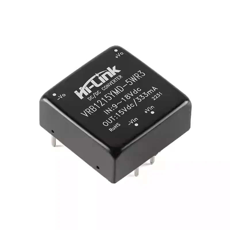Official 10W DC-AC URB1D12YMD-10WR3 CCTV Step Supply Module 110V(40-160Vdc) 15V 666mA Isolated Switch Converter Single Output