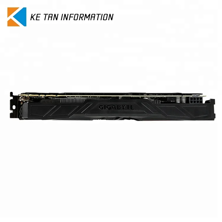 Used GIGABYTE GeForce GTX1080 WINDFORCE OC 8G Graphics Card with 8GB GDDR5X 256 Bit Memory Powered by GeForce GTX 1080