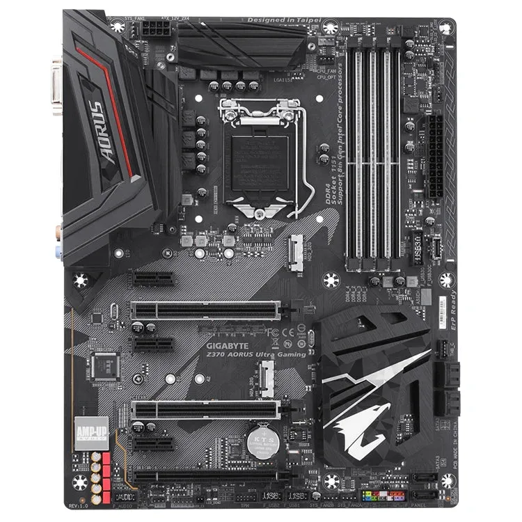 Used GIGABYTE Intel Z370 AORUS ULTRA GAMING WIFI 64GB DDR4 LGA1151 Socket ATX Gaming Motherboard