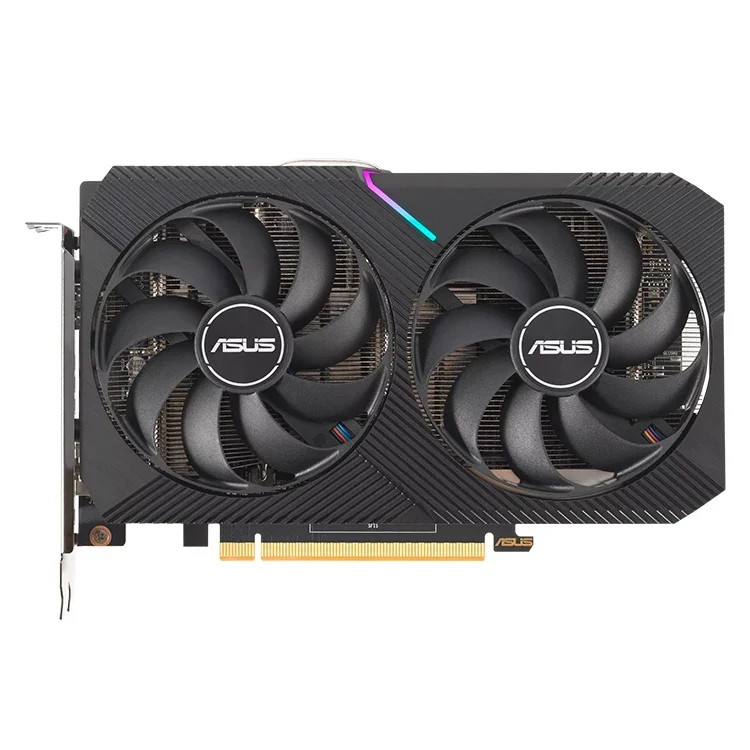 ASUS AMD Dual Radeon RX 6500 XT OC Edition 4G Graphics Card with 64 Bit PCI Express 4.0 4GB GDDR6 Memory Video Card