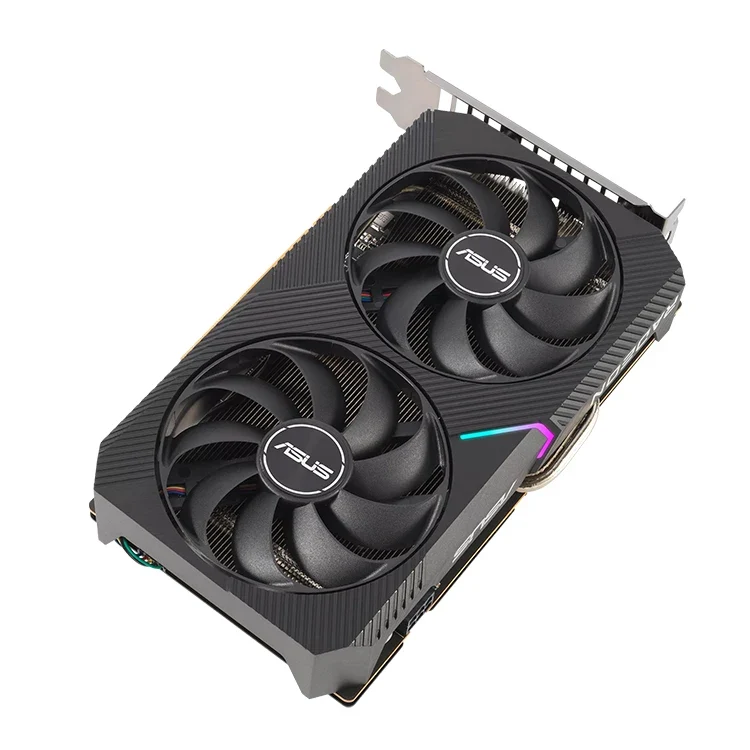 ASUS AMD Dual Radeon RX 6500 XT OC Edition 4G Graphics Card with 64 Bit PCI Express 4.0 4GB GDDR6 Memory Video Card