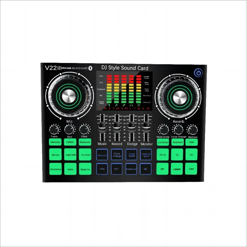 Plastic Usb Recording Sound Card Made in China