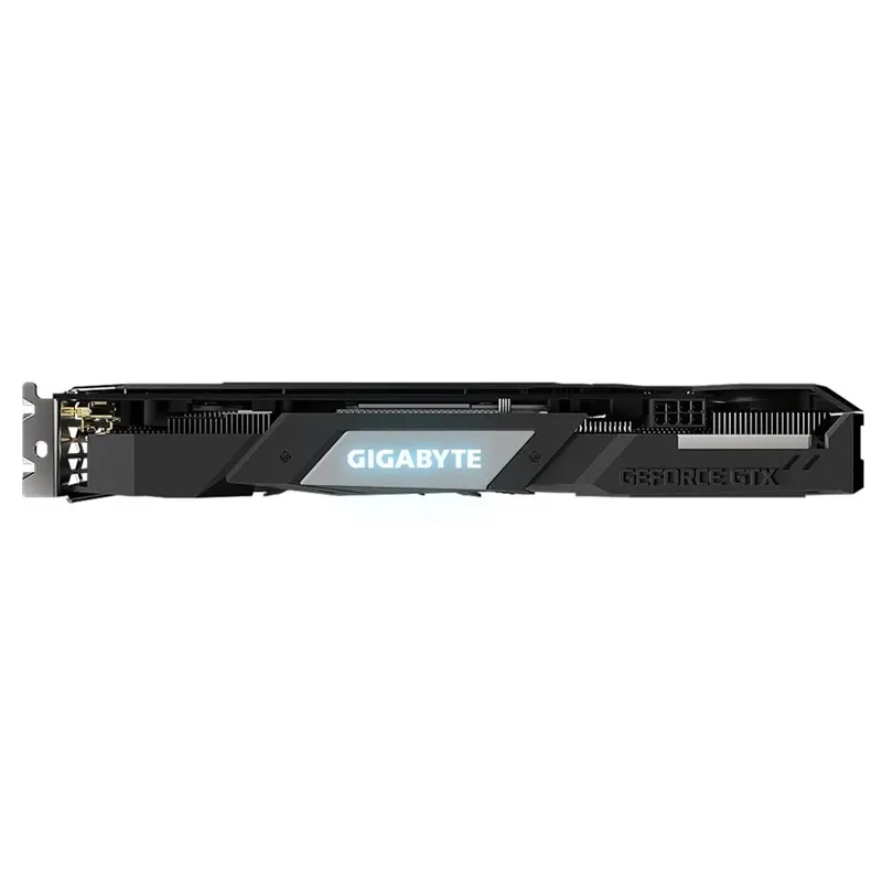 Used GIGABYTE GeForce GTX 1660 Ti GAMING OC 6G WINDFORCE 3X Cooling System with Alternate Spinning Fans Graphics Card