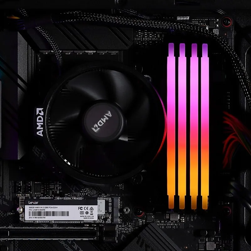 Wholesale Lexar Hades RGB Ram Ddr4 3200MHz/8gb/16gb Memory Ram Ddr4 Desktop Memoria Ram