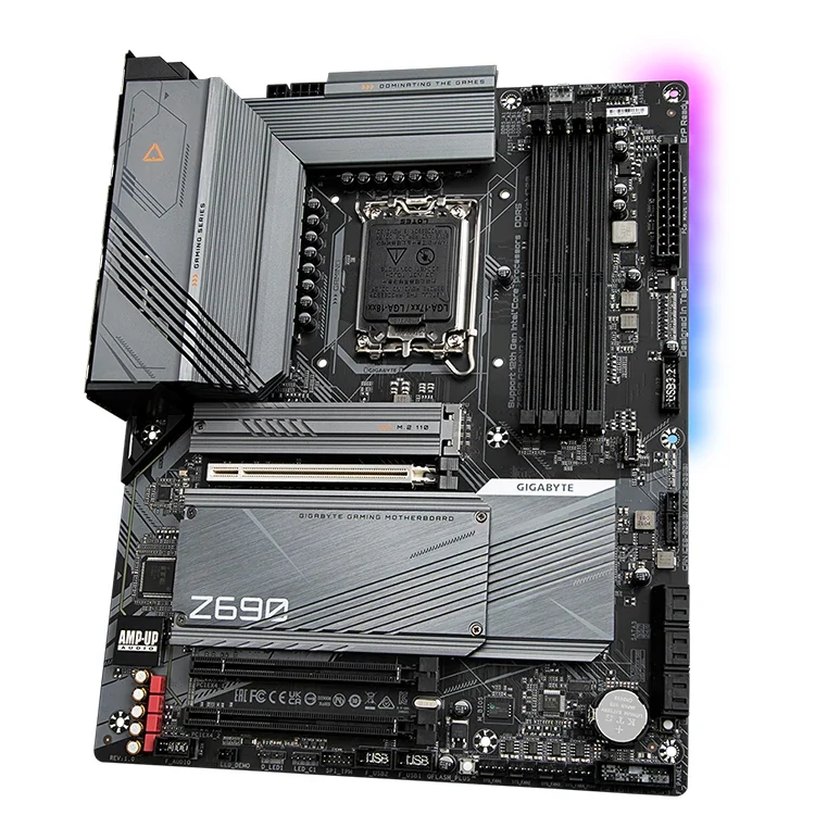 GIGABYTE Z690 GAMING X Used Motherboard with LGA 1700 Socket Support 12th Gen Intel Core I9 12900 I7 12700K Processor