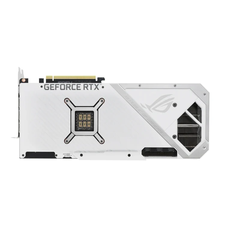Used ASU'S ROG Strix GeForce RTX 3080 OC WHITE V2 Gaming Graphics Card with 10GB GDDR6X 320-bit Memory