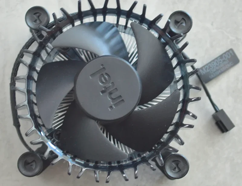 M23901-001 12th Generation Intel Original Radiator I7 I5 Copper Fan for LGA1700 CPU Cooler Fan RH1 RM1 RS1 Z690 M23901-001