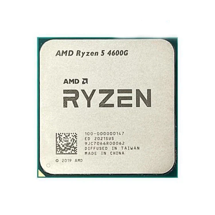 Used AMD Ryzen 5 4600G Used Desktop Processor (r5)7nm 6-core 12-thread 3.7GHz 65W AM4 Interface Boxed R5 CPU