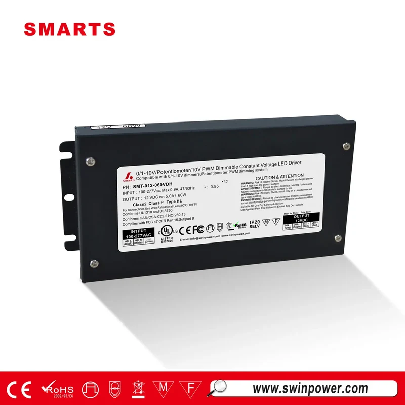SMARTS Power 12v 150w Constant Voltage Led Bulb Driver 12v 24v Power Supply
