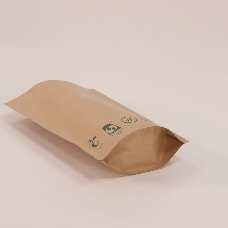 Customizable Empty Paper Bag for Charcoal Multiple Layer with Personalized Logo for Food and Shopping Use