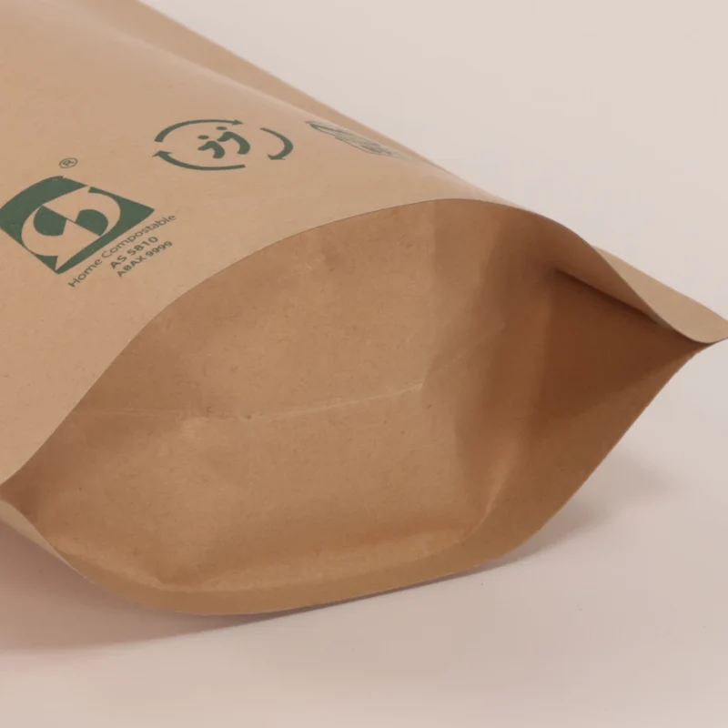 Customizable Empty Paper Bag for Charcoal Multiple Layer with Personalized Logo for Food and Shopping Use