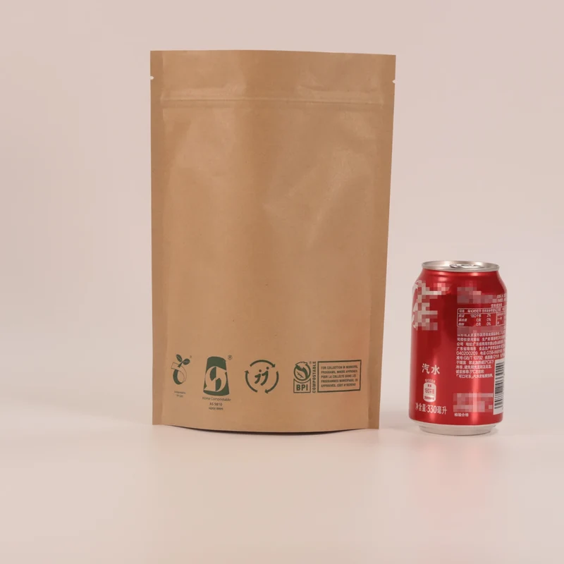 Customizable Empty Paper Bag for Charcoal Multiple Layer with Personalized Logo for Food and Shopping Use