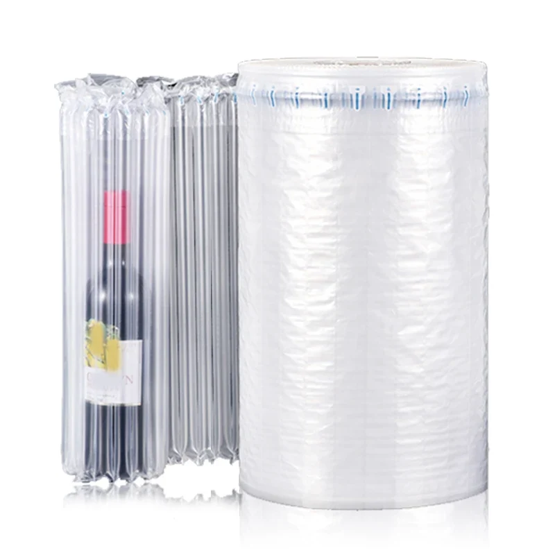 Factory Direct Custom Size Protective Cushioning Material Air Column Bag Shockproof Bubble Column Roll Protective Film Pocket