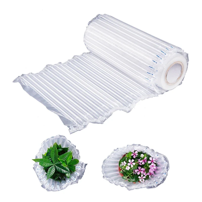 Factory Direct Custom Size Protective Cushioning Material Air Column Bag Shockproof Bubble Column Roll Protective Film Pocket