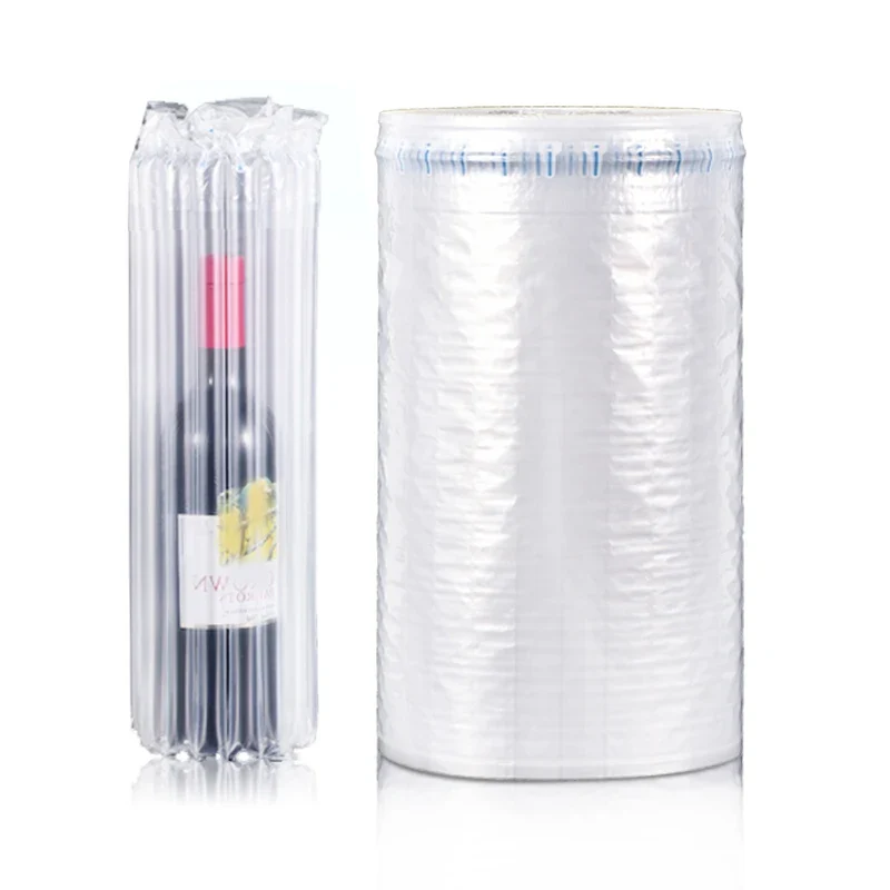 Factory Direct Custom Size Protective Cushioning Material Air Column Bag Shockproof Bubble Column Roll Protective Film Pocket