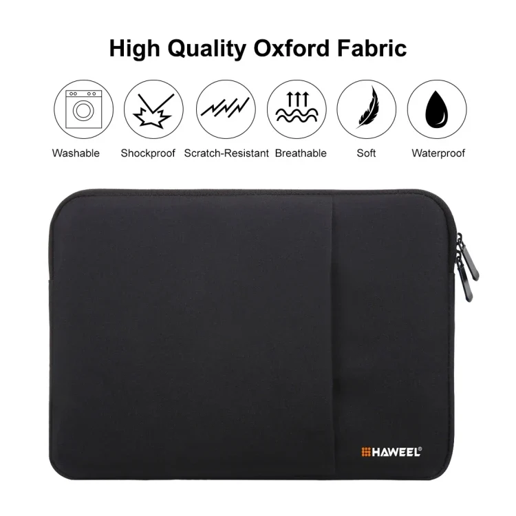 Haweel 13.0 Inch Laptop Bag Case Handbag Water Resistant Durable Computer Carrying Sleeve Case Zipper Bags
