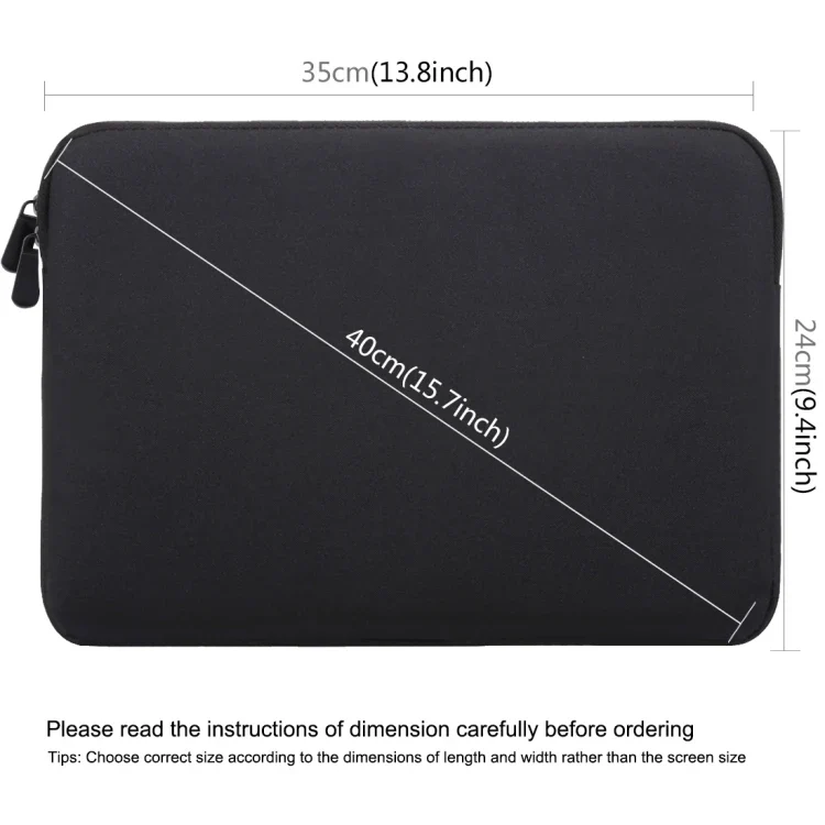 Haweel 13.0 Inch Laptop Bag Case Handbag Water Resistant Durable Computer Carrying Sleeve Case Zipper Bags
